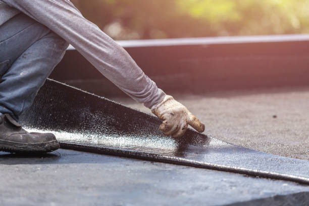 Professional Crawl Space Encapsulation technician working in Howell, NJ